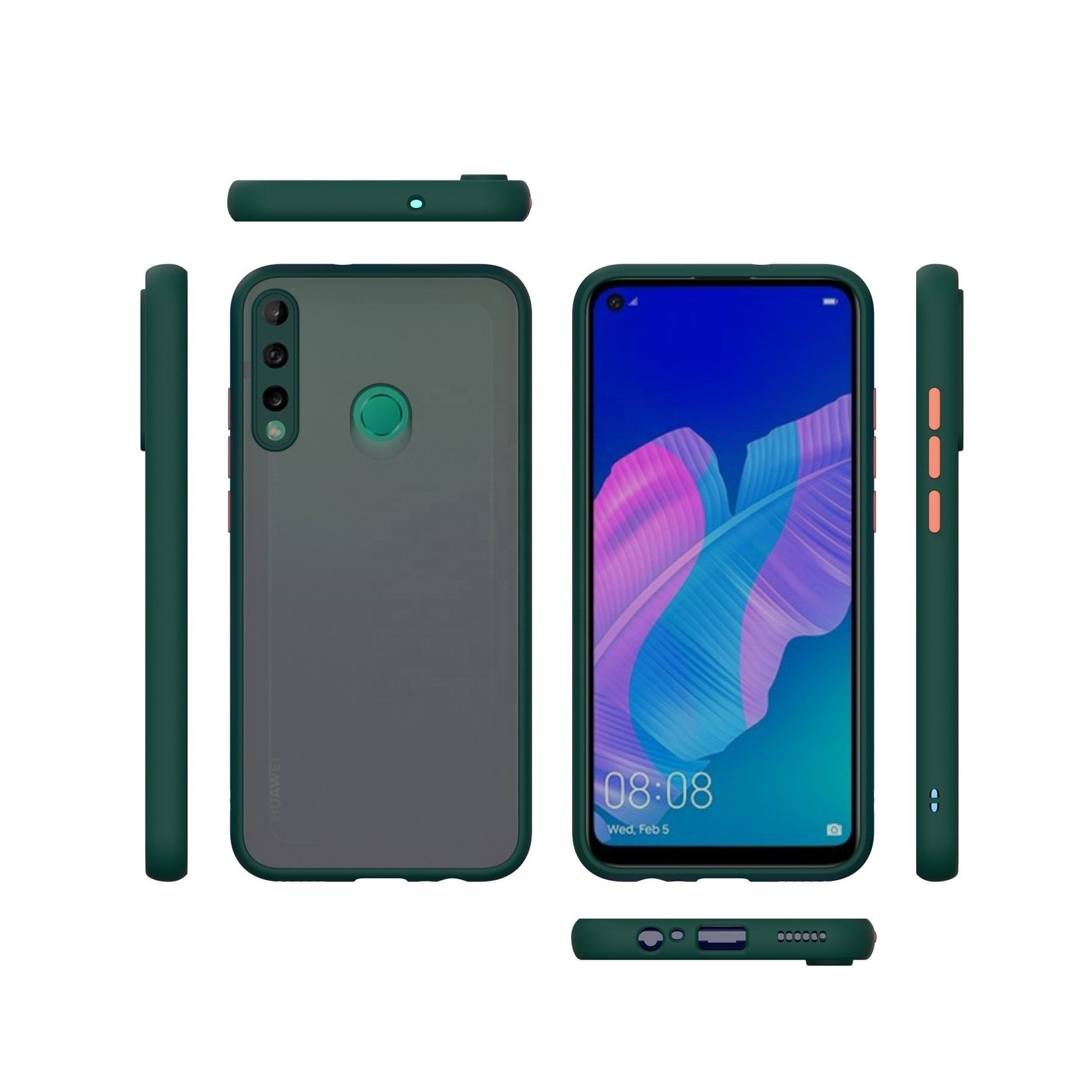 TPU Bumper Phone Case Covers For Huawei Y Series