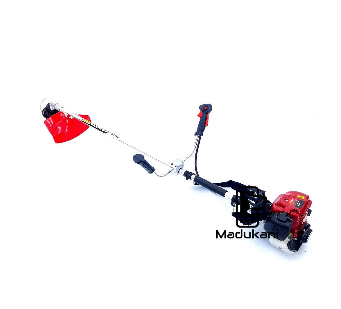4-Stroke 35cc Petrol Brushcutter with 3T Blade, Nylon Trimmer