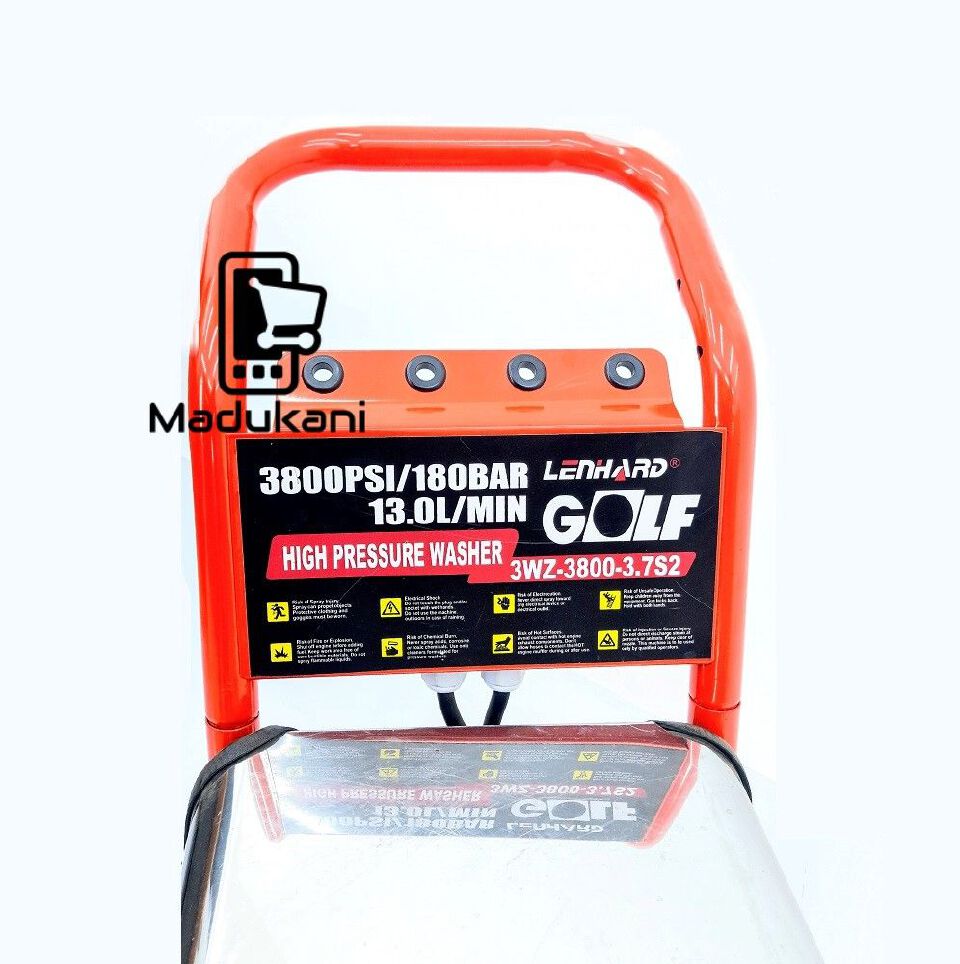Lenhard Golf 3800 PSI 13.0L High Pressure Washer Car Wash Machine