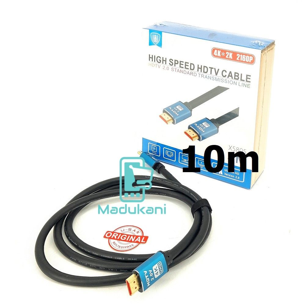 10m High Speed 4K HDMI to HDMI Cable