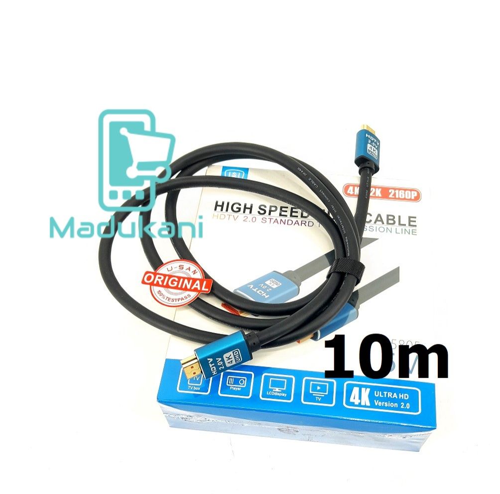 10m High Speed 4K HDMI to HDMI Cable