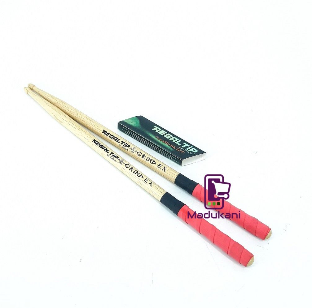 Regal Tip Grind Ex Padded Grip Nylon Tip Drum Sticks