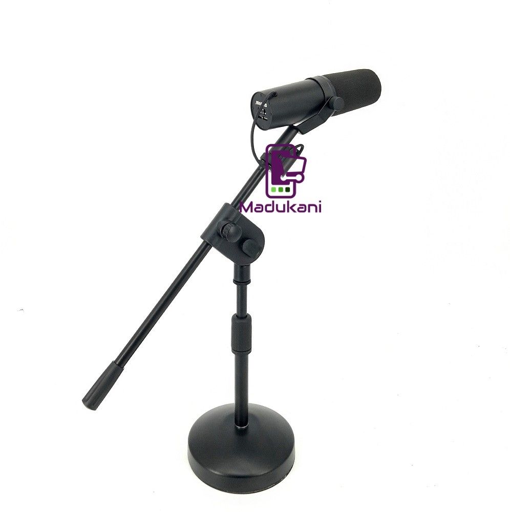 Large Heavy Duty Adjustable Desktop Microphone Mic Stand