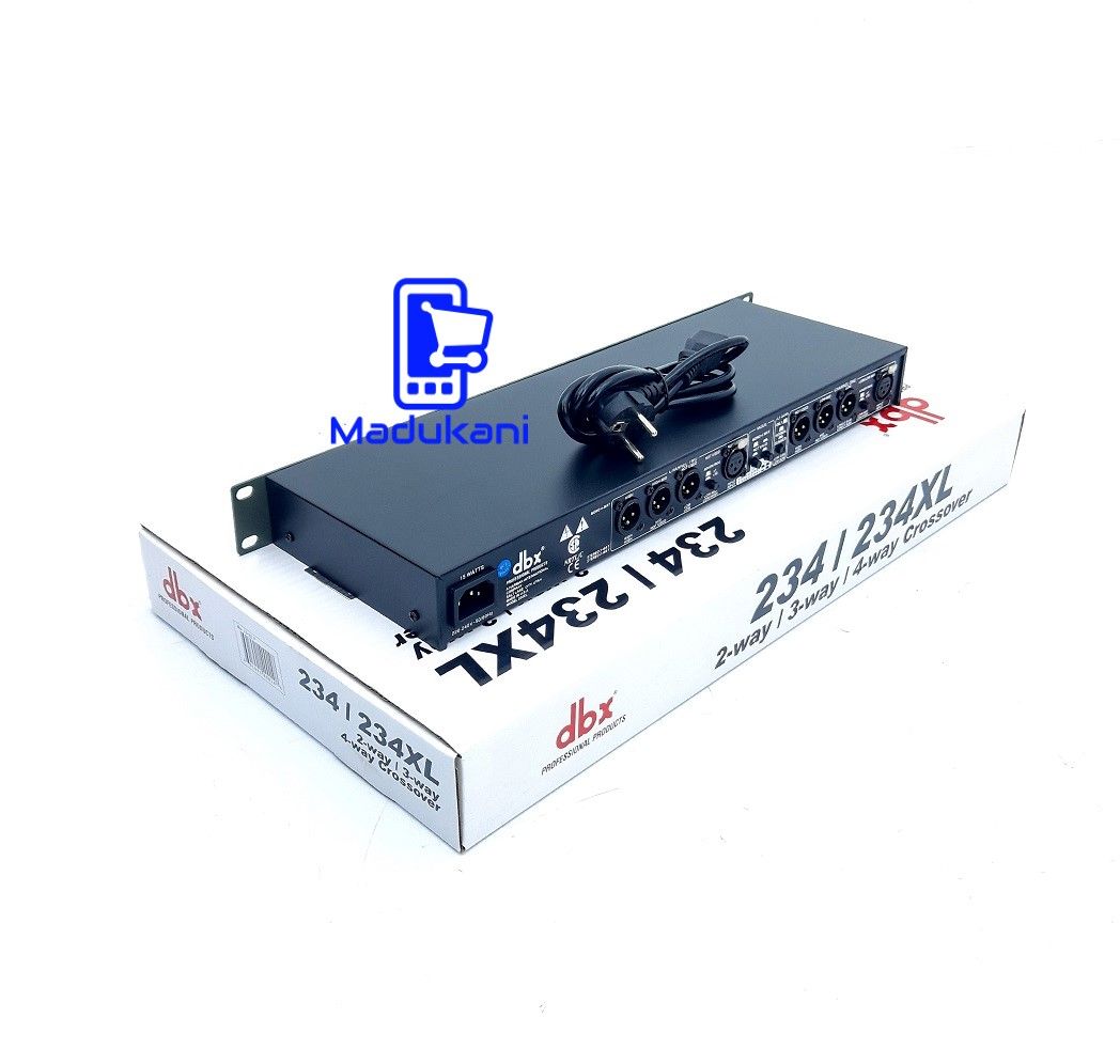 DBX 234 234XL Stereo 2 Way 3 Way 4 Way Crossover