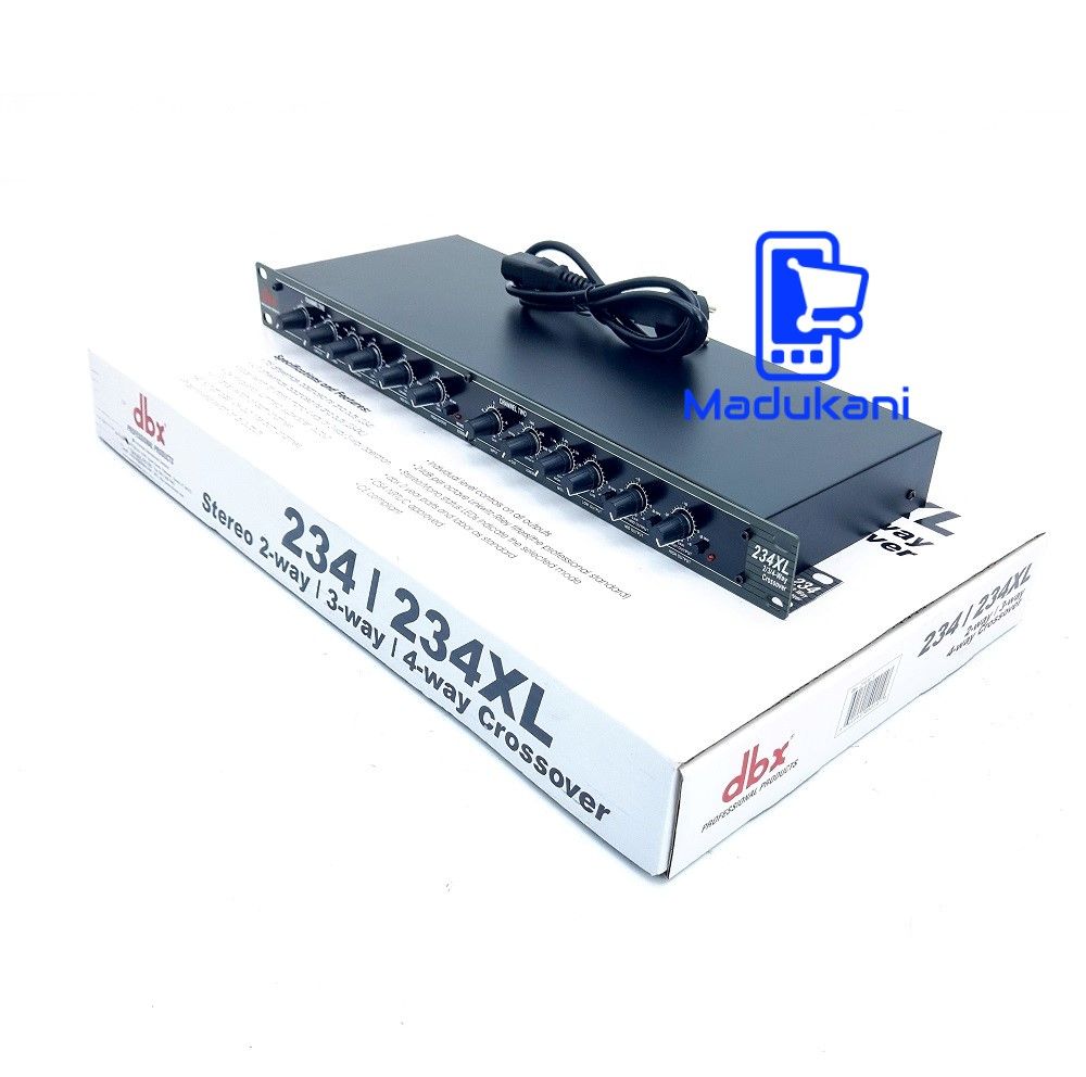 DBX 234 234XL Stereo 2 Way 3 Way 4 Way Crossover