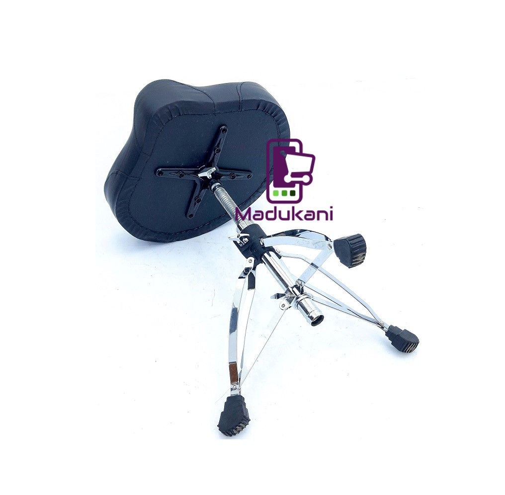 Saddle Style Adjustable Swiveling Drum Throne Seat