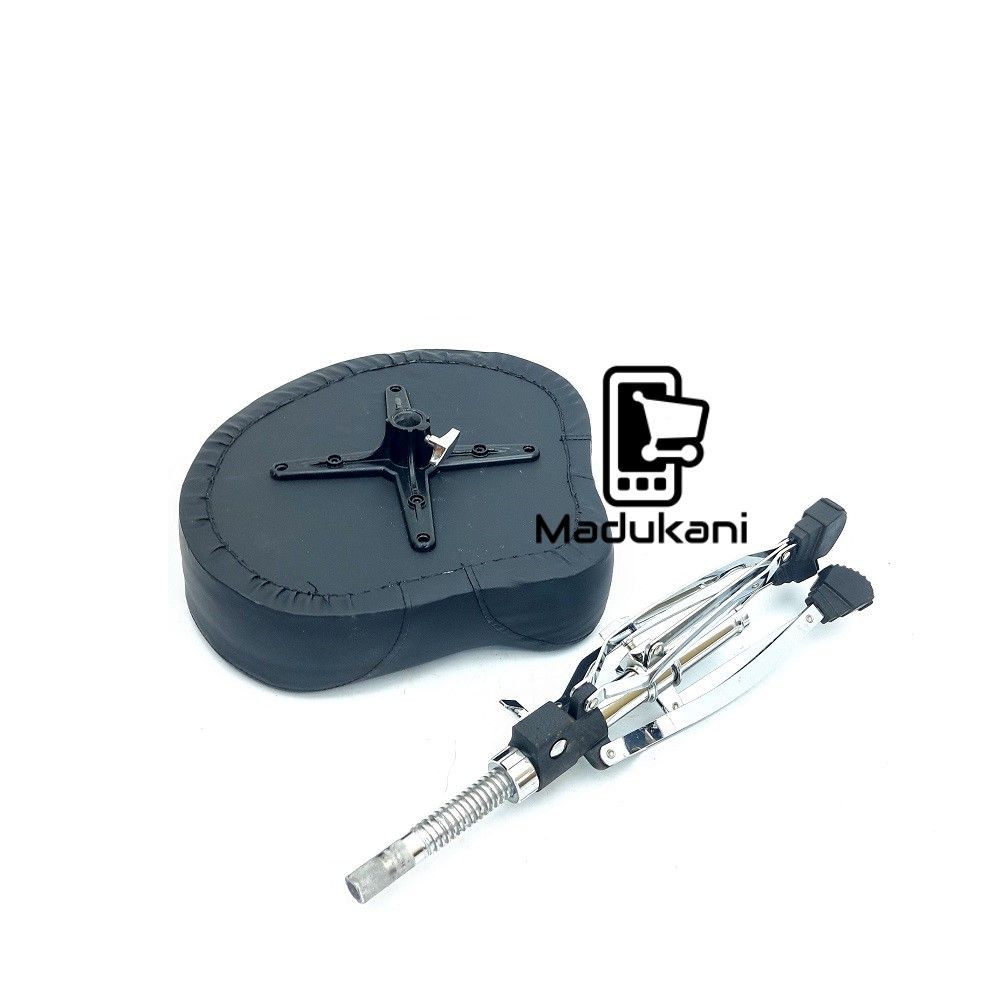 Saddle Style Adjustable Swiveling Drum Throne Seat