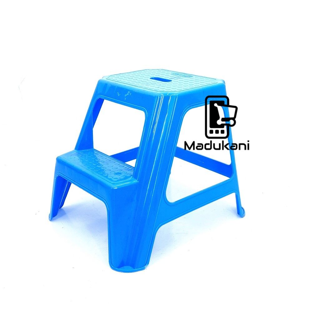 42cm 16 Inch Tall Molded Plastic 2 Step Stool