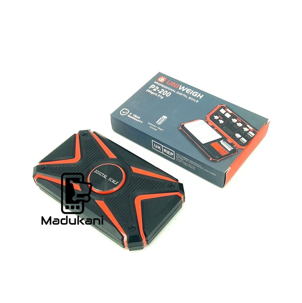 200g x 0.01g Professional High Accuracy Pocket Digital Scale with 50g Weight