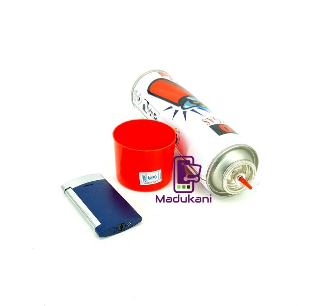 Jet Flame Butane Gas Lighter and 270ml Refill