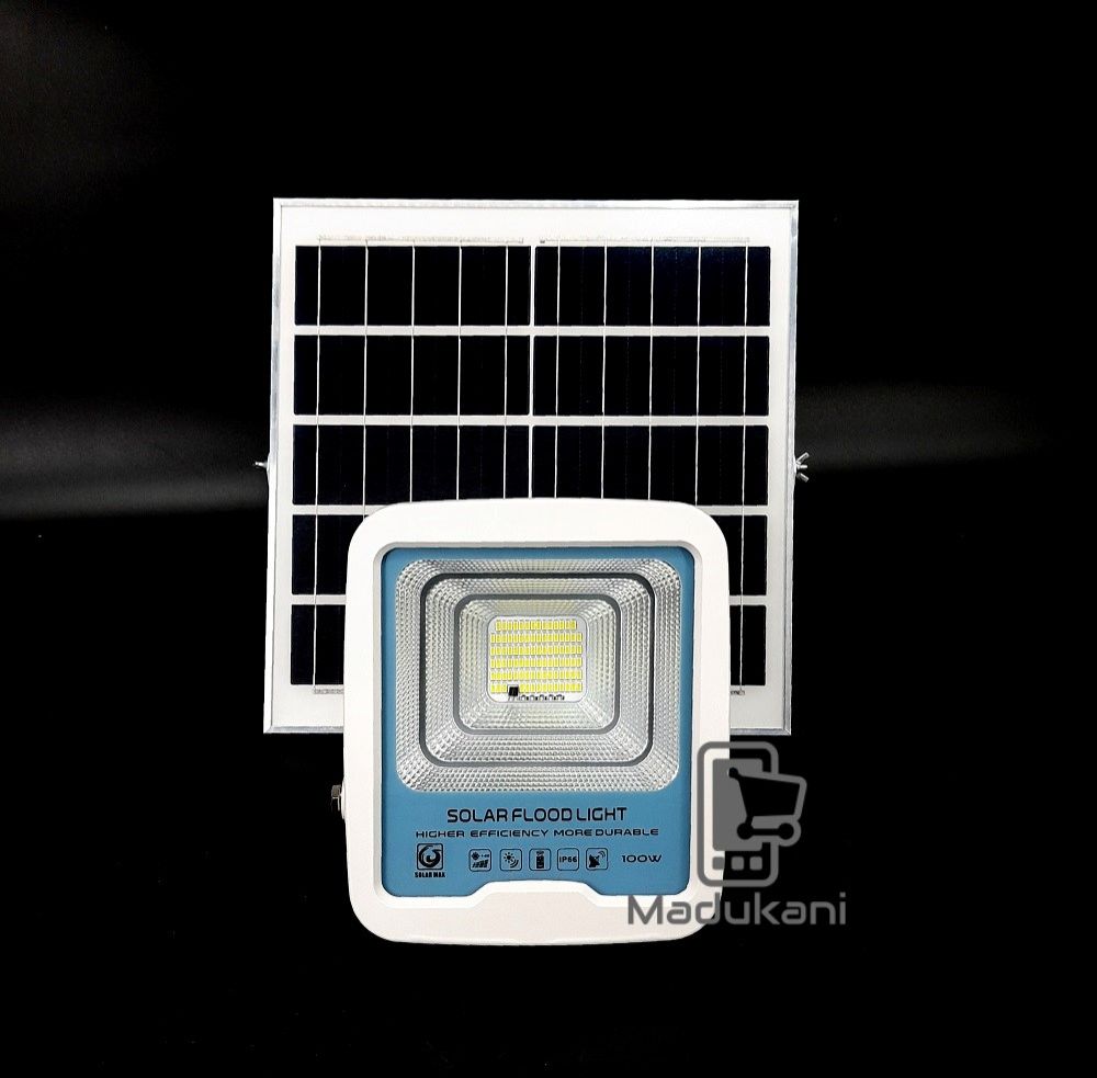 100W Solarmax High Efficiency Automatic Solar Floodlight
