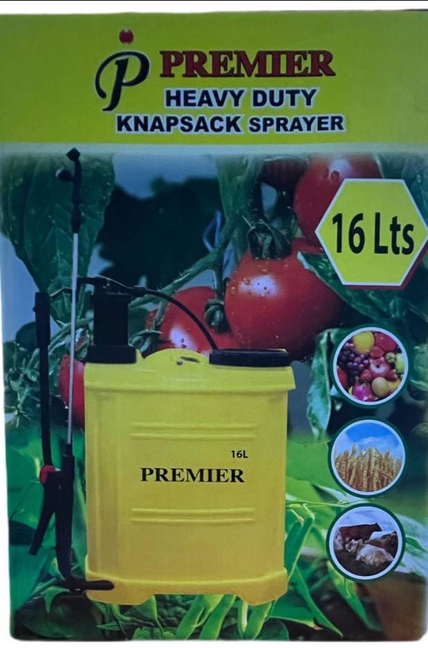 QUALITY 16 litres PREMIER HEAVY DUTY KNAPSACK SPRAYER
