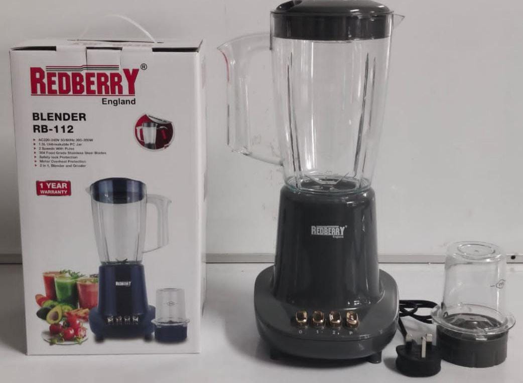 Quality Redberry 2in 1 mixed cours blender