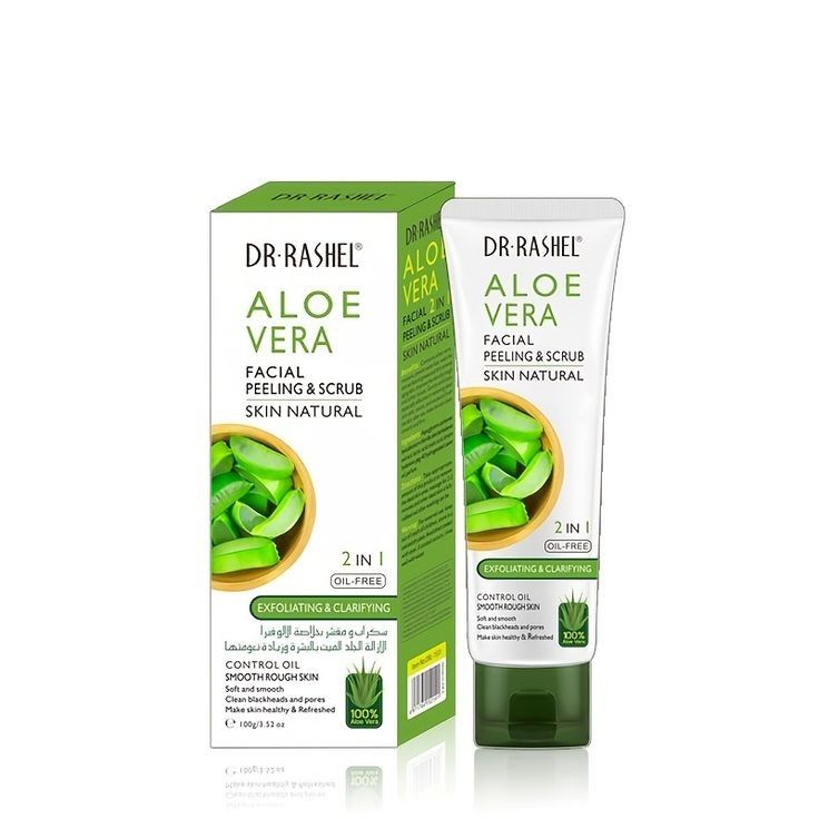 DR.RASHEL Aloe Vera Facial Peeling & Scrub 2 IN 1