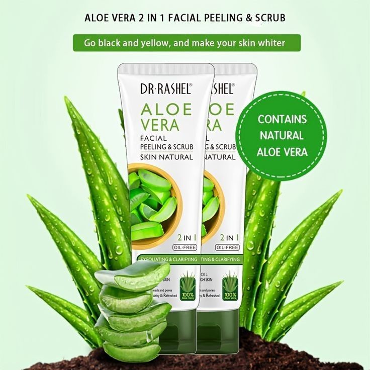 DR.RASHEL Aloe Vera Facial Peeling & Scrub 2 IN 1