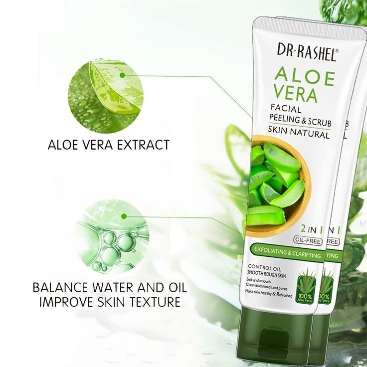 DR.RASHEL Aloe Vera Facial Peeling & Scrub 2 IN 1