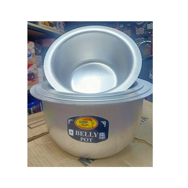 4 pcs Aluminum Sufuria Cooking Pots in kitchen and dining cookware sets