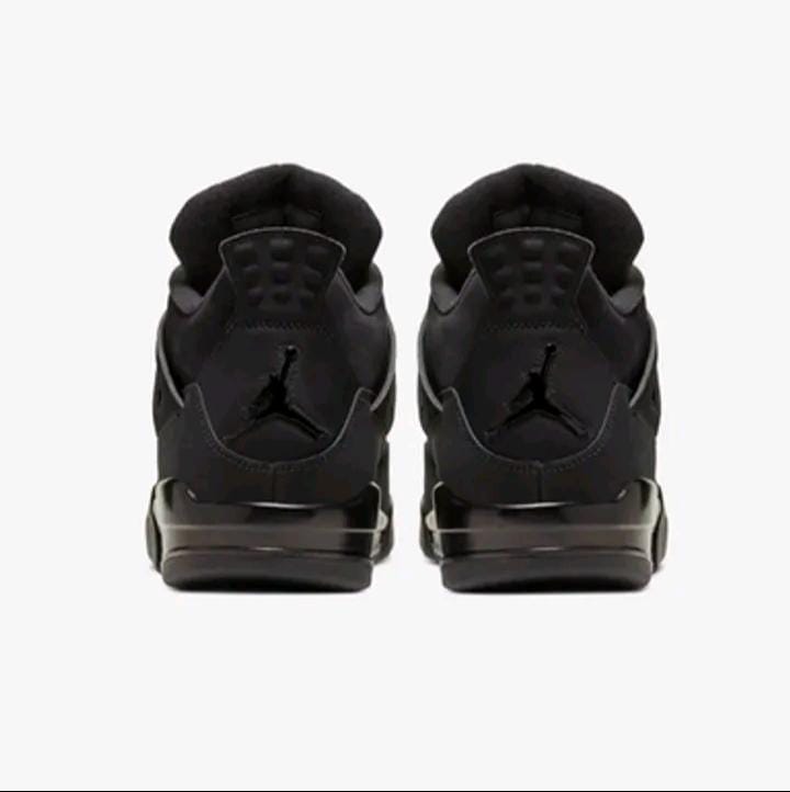New Fashion Original Air Jordan 4 Black Cat Men's Shoes Unisex Sneakers