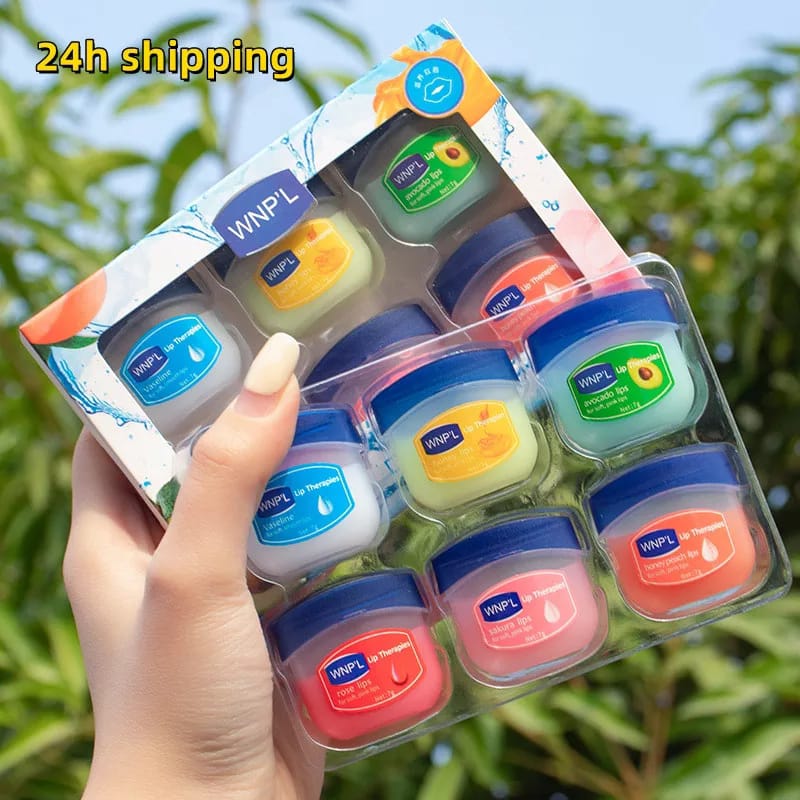 6 Pieces Vaseline Moisturizing lip balms 100% Pure Petroleum Jelly Lip Care; For dry and rough lips,Can be used day and night, Can be used as lipstick base, Comes in 6 flavours, Non sticky