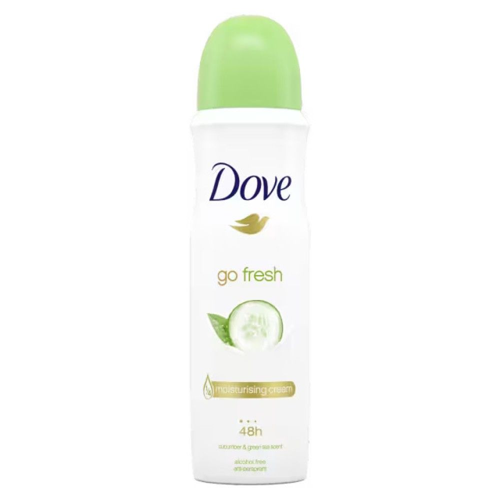 Dove Go Fresh Deodorant Spray Cream Cucumber & Green Tea