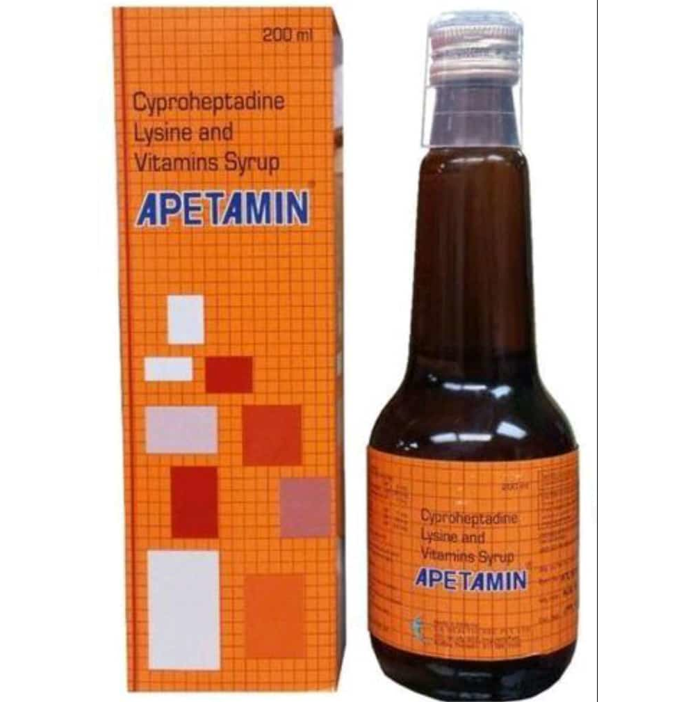Apetamin Syrup Lysine and Vitamins Syrup - 200ml