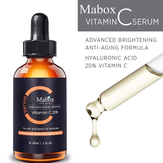 Mabox Anti-acne Vitamin C Serum With Hyaluronic Acid + Vitamin E Face Serum