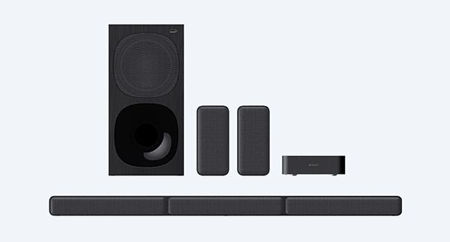 Sony 5.1ch Home Cinema with Wireless Rear Speakers – HT-S40R