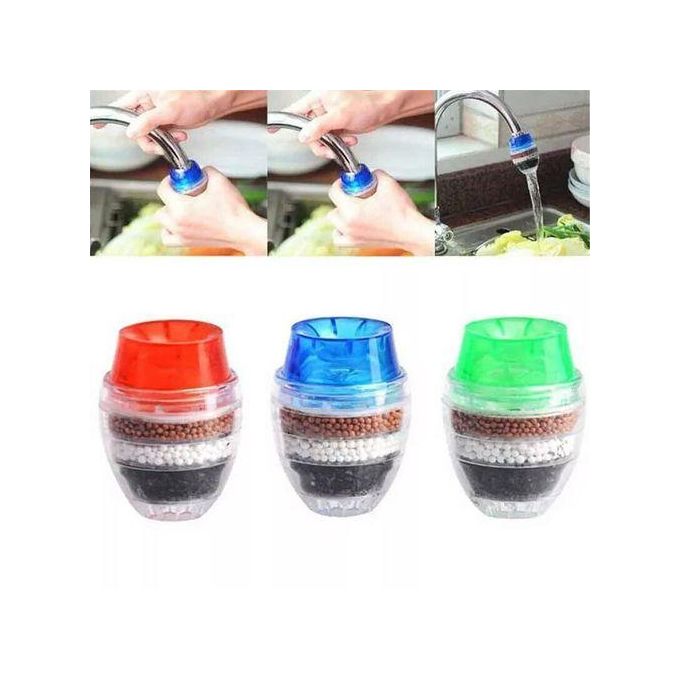 Kitchen Faucet Tap 5 Layers Activated Carbon Water Filter Purifier