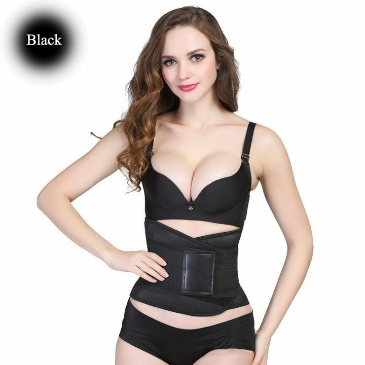 Waist Trainer Slimming Belt Slim Body Shaper Corset Trimmer Sport Gym Fat Burner Elastic Shapewear Women Ladies Tummy Belly Slim Belt Band Body