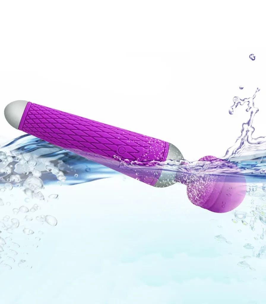 Vibrator Rechargeable Dildo Women Sex Toy G-Spot Dildo Vibrator - PURPLE - image 4