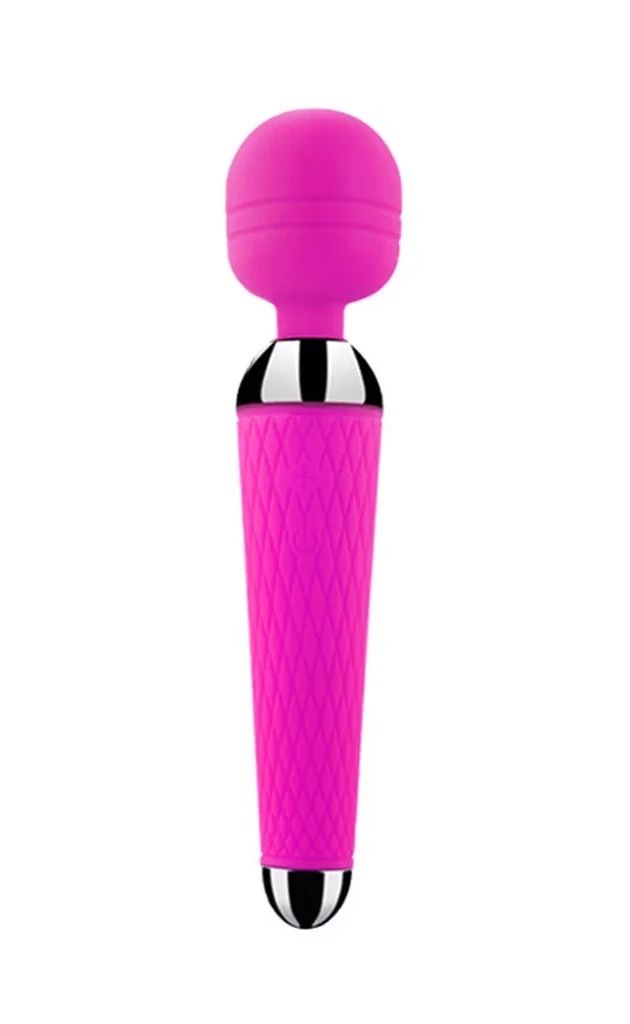 Vibrator Rechargeable Dildo Women Sex Toy G-Spot Dildo Vibrator - PINK