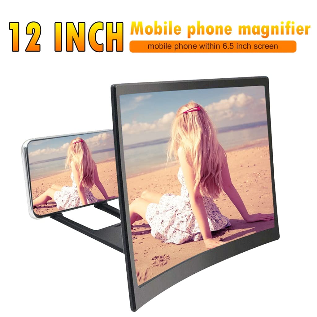 12 Inch 3D Cell Phone Screen Projector HD Expander Enlarge
