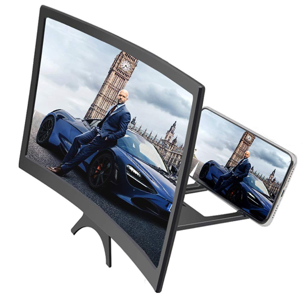 12 Inch 3D Cell Phone Screen Projector HD Expander Enlarge