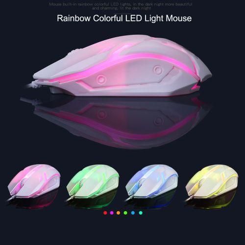 Gaming Keyboard Colorful LED Illuminated Backlit