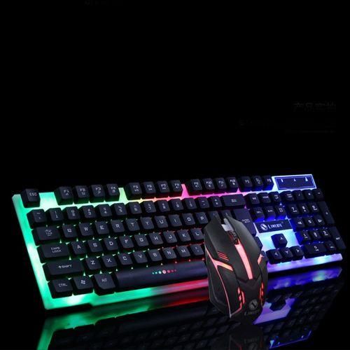 Gaming Keyboard Colorful LED Illuminated Backlit