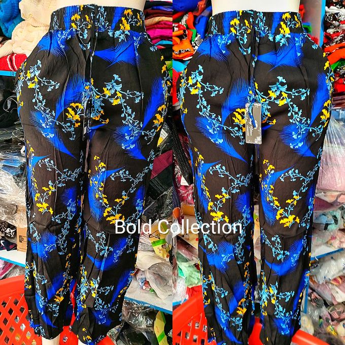 Fashion Gorgeous Floral Prints Palazzo Pants