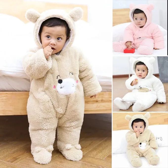 Fashion Warm Fluffy Romper Warm baby Romper Modern design Warm With  Classic 100*110cm 100% polyester With far White unisex .