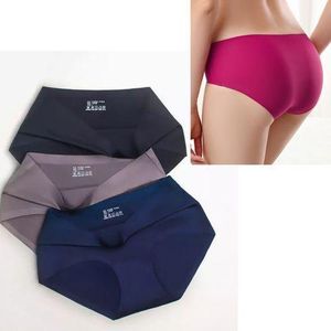 Fashion Fashion_6PCS PLUS SIZE NET JAMMNOC SEAMLESS COTTON UNDERWEAR, LADIES PANTS-XL-Mulricolours