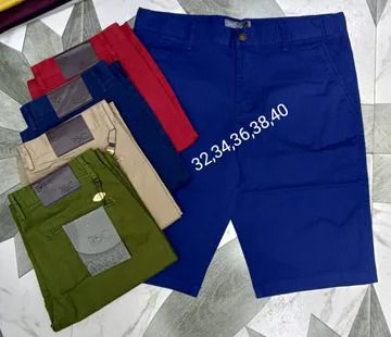 Fashion NEW ARRIVAL high quality  5 pack non fading soft cotton Khaki Men`s Summer/Casual Shorts for adults size 30,32, 34, 36,38,40
