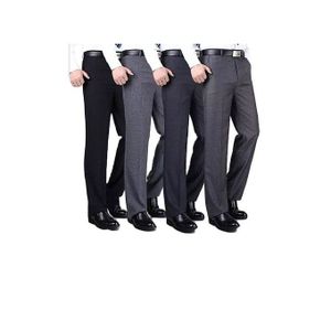 Fashion NEW  ARRIVAL 4 pack Trousers BOTH  slim fit and normal fit color as shown in the picture Black, grey, brown, navy size 30,32,34,36,38,40,42.