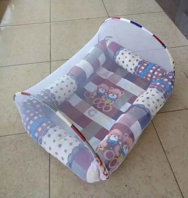 Generic New Arrival Baby/toddler Nest & Co-sleeper Foldable with Pillow + Net  HYPOALLERGENIC MATERIALS, BREATHABLE AND NON-TOXIC.-COMFORTABLE AND PORTABLE  for age 0-12 months