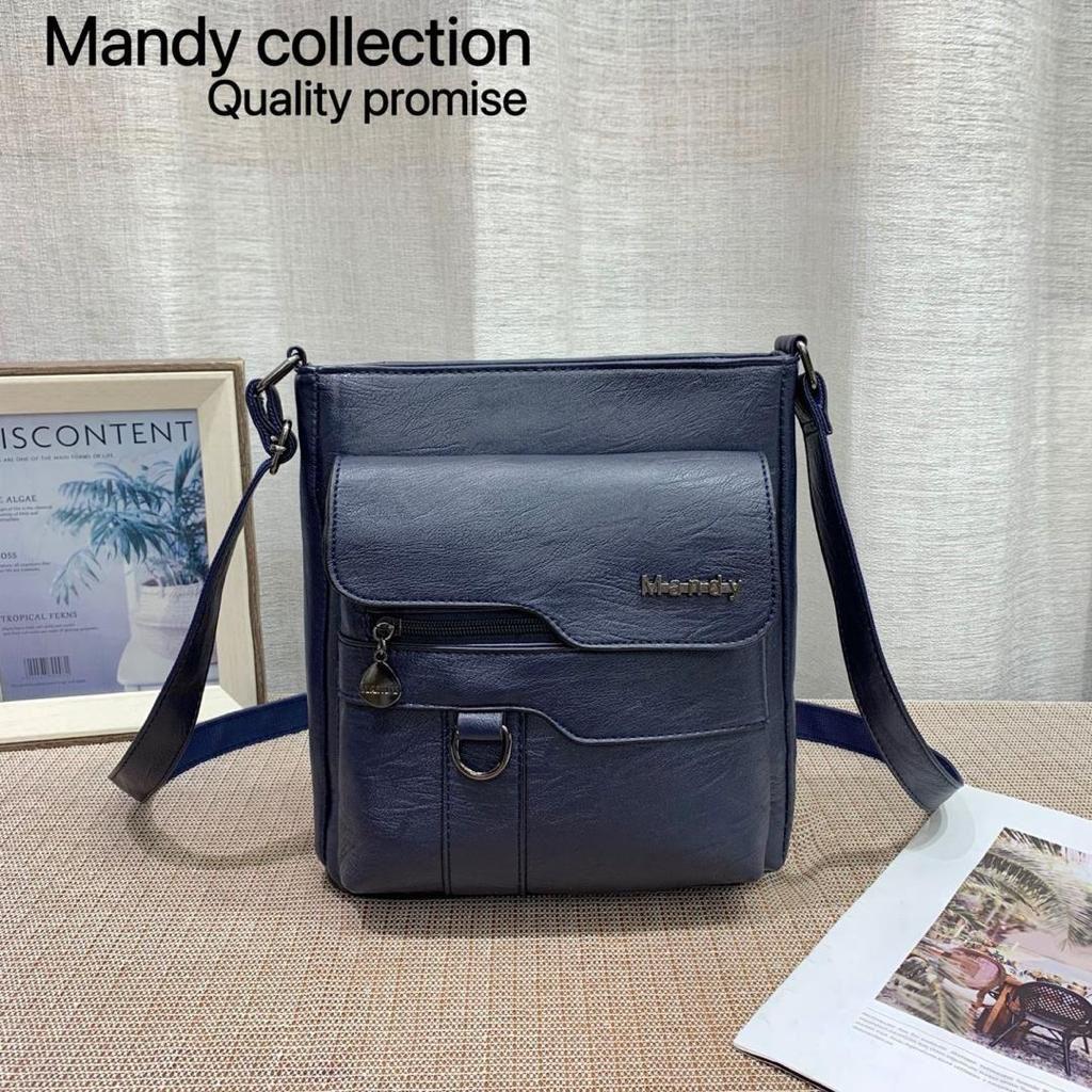 Women Casual Bags Mandys Collection Bags Leather Sling Bags Crossbody Women Bags