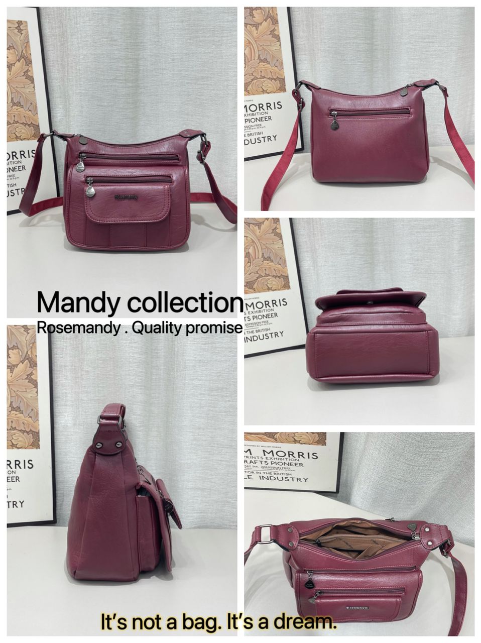 Women Elegant Shoulder Bags Sling Bag Crossbody Bags Quality Leather Bags 1Pc