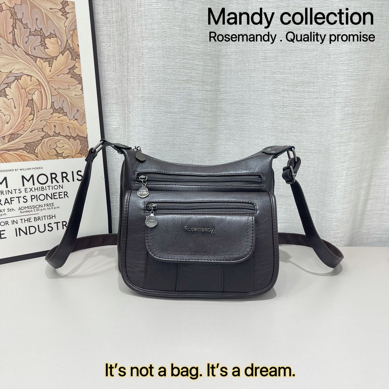 Women Elegant Shoulder Bags Sling Bag Crossbody Bags Quality Leather Bags 1Pc