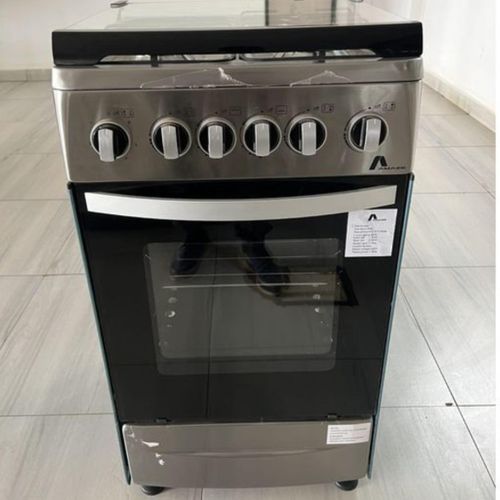 Amaze Cooker 3G+1E with GAS OVEN 50X50CM Free Standing Cooker with GAS OVEN Automatic Ignition Glass Top