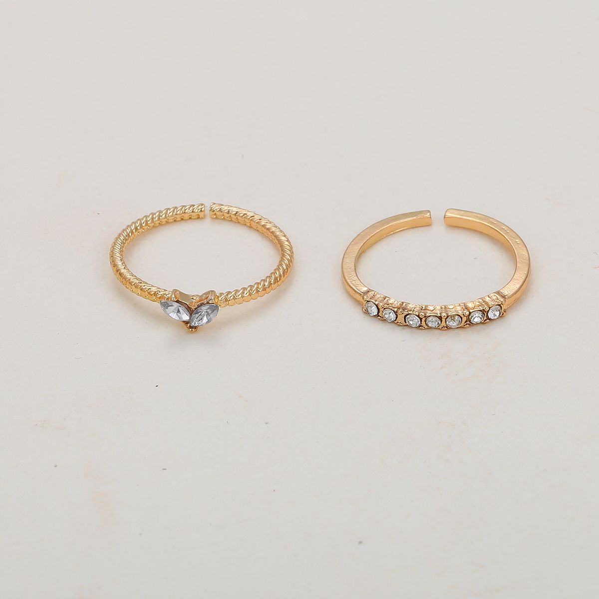 2PCS Heart Adjustable Ring Open Stackable Engagement Rings Peach Heart Ring Birthday Gifts for Women Teen Girls