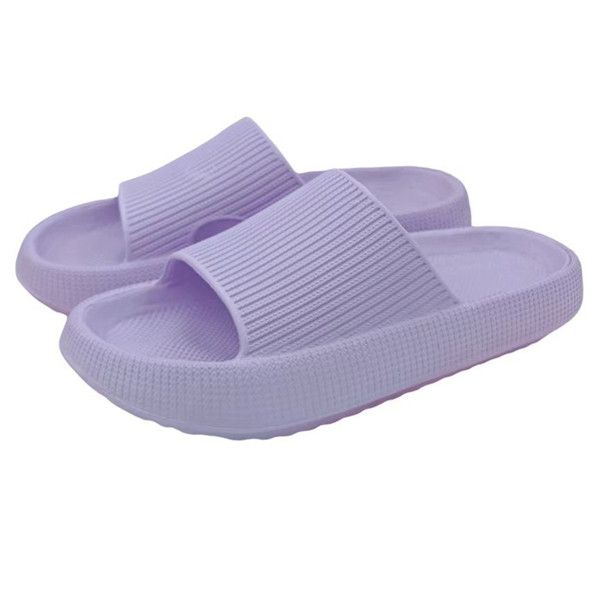 Cloud Slippers for Women and Men, Pillow House Slippers Shower Shoes Indoor Slides Bathroom Sandals, Ultimate Comfort, Lightweight, Thick Sole, Non-Slip, Easy to Clean