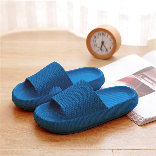 Cloud Slippers for Women and Men, Pillow House Slippers Shower Shoes Indoor Slides Bathroom Sandals, Ultimate Comfort, Lightweight, Thick Sole, Non-Slip, Easy to Clean