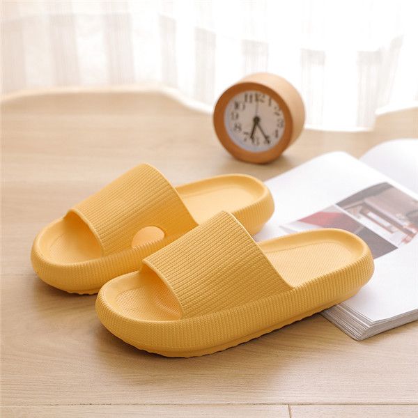 Cloud Slippers for Women and Men, Pillow House Slippers Shower Shoes Indoor Slides Bathroom Sandals, Ultimate Comfort, Lightweight, Thick Sole, Non-Slip, Easy to Clean