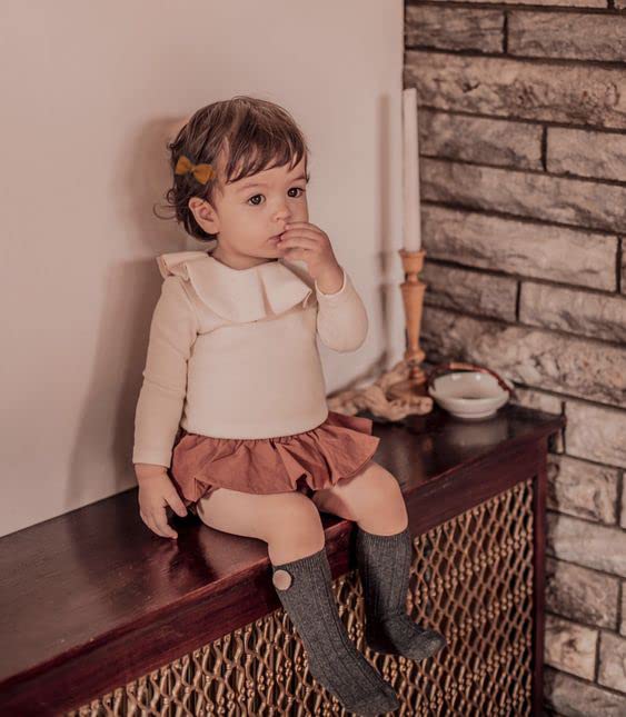 Baby Hair Clips 10PCS Baby Girls Fully Lined Baby Bows Hair Pins Tiny 1.96" Hair Bows Alligator Clips for Baby Girls Infants Toddlers in Pairs